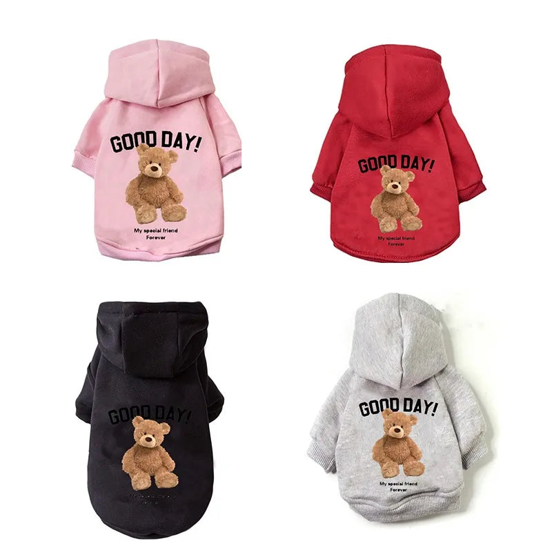 Cute Bear Dog Clothes