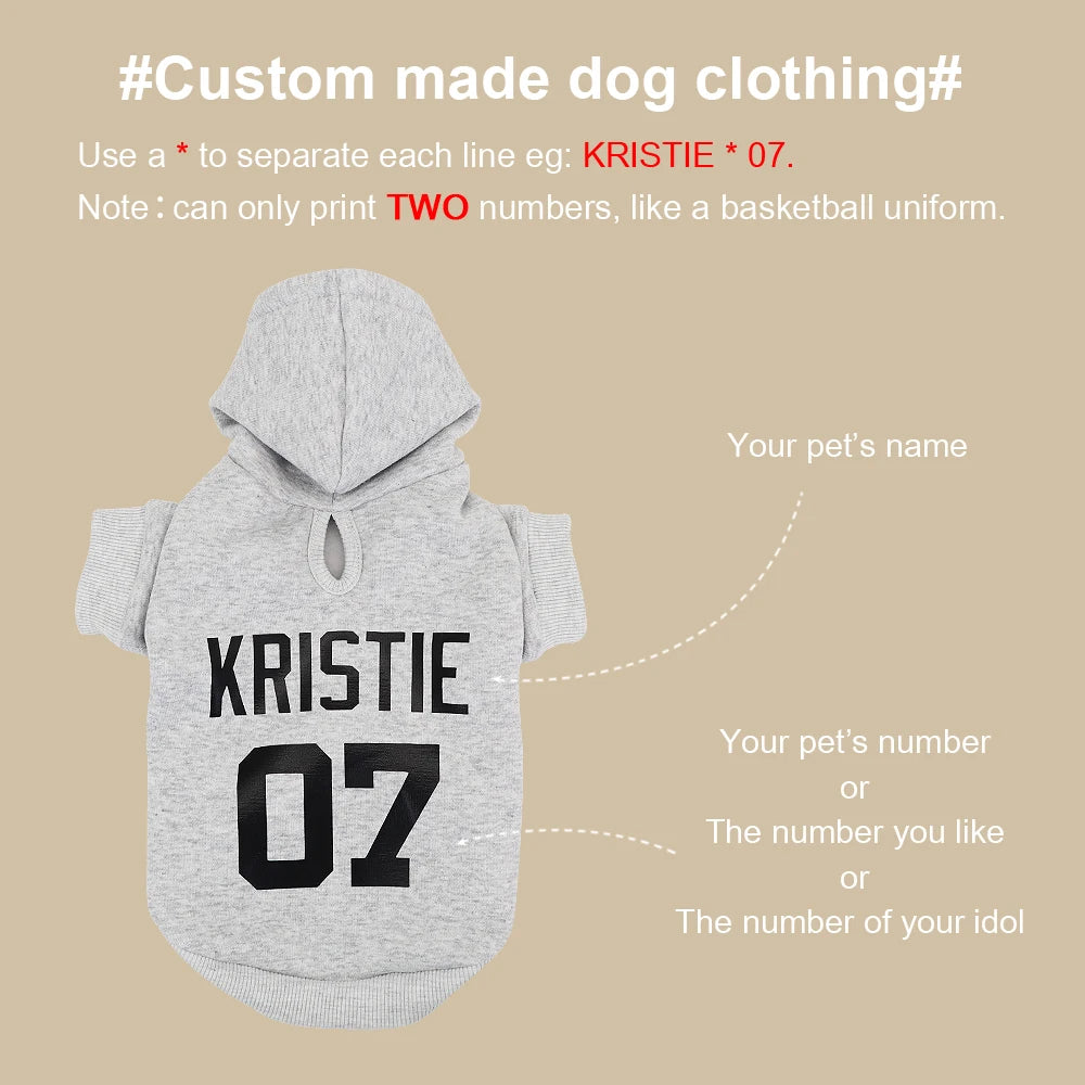 Custom Dog Hoodies